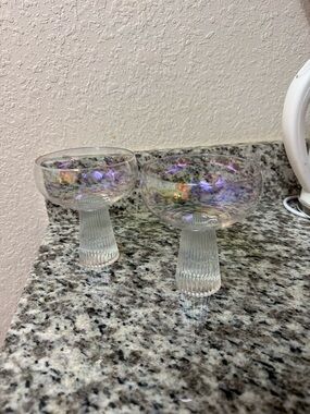 Set Of 2 Martini Glasses